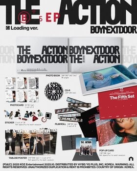 Hudební CD Boynextdoor - 5th EP [The Action] - Loading version (CD) - 2