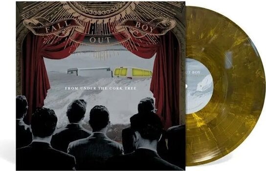 Disco de vinilo Fall Out Boy - From Under The Cork Tree (20th Anniversary Edition) (Gold/Black Ice Coloured) (LP) - 2