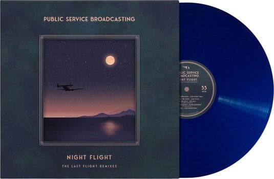 Disco de vinilo Public Service Broadcasting - Night Flight - The Last Flight Remi (Blue Coloured) (LP) - 2