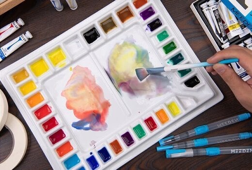 Malířská paleta Meeden 34.1537 Malířská paleta 27 x 34 cm 33 jamek - 2