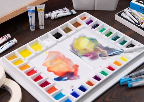 Malířská paleta Meeden 34.1537 Malířská paleta 27 x 34 cm 33 jamek - 3