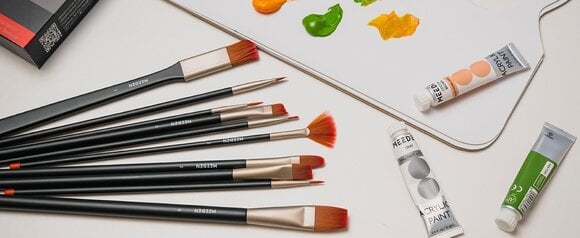 Четка за рисуване Meeden 34.1615 Комплект четки 10 бр. - 3