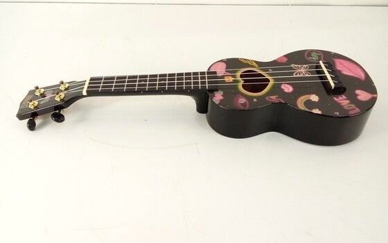 Ukulele sopranowe Mahalo Heart Heart Black Ukulele sopranowe (Uszkodzone) - 2