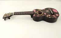 Mahalo Heart Heart Black Ukulele sopranowe
