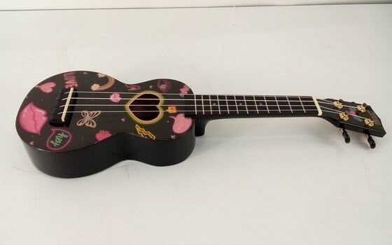 Ukulele sopranowe Mahalo Heart Heart Black Ukulele sopranowe (Uszkodzone) - 4