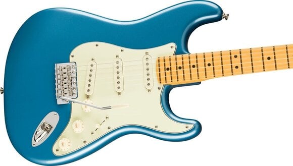 E-Gitarre Fender American Professional Classic Stratocaster MN Faded Lake Placid Blue E-Gitarre - 3