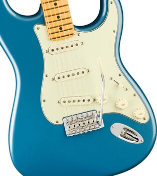 E-Gitarre Fender American Professional Classic Stratocaster MN Faded Lake Placid Blue E-Gitarre - 4