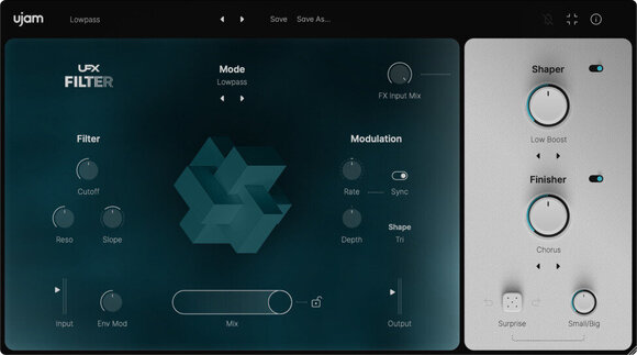 Oprogramowanie studyjne Plug-In efekt UJAM UFX Filter (Produkt cyfrowy) - 2