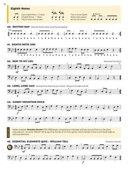 Note Hal Leonard Essential Elements for Band: Trombone Book 1 Note - 3