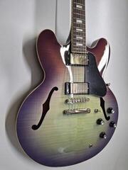 Poolakustiline kitarr Epiphone ES-335 Figured Blueberry Burst Poolakustiline kitarr (Äsja lahti pakitud) - 1