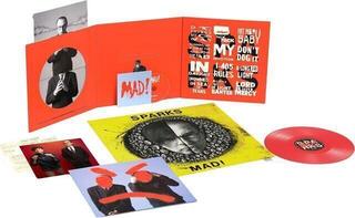 Disco in vinile Sparks - Mad (Special Edition) (Red Coloured) (LP + CD) - 1