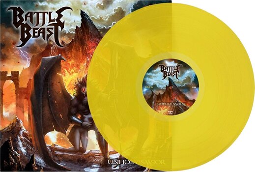 LP ploča Battle Beast - Unholy Savior (Transparent Yellow Coloured) (LP) - 2