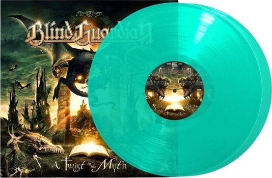 LP Blind Guardian - A Twist In The Myth (Gatefold Sleeve) (Mint Green Coloured) (2 LP) - 2