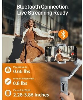 Stabilizzatore (Gimbal)
 Hohem iSteady X3 SE Grey Stabilizzatore (Gimbal) - 8