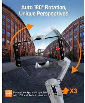 Stabilizzatore (Gimbal)
 Hohem iSteady X3 SE Grey Stabilizzatore (Gimbal) - 10