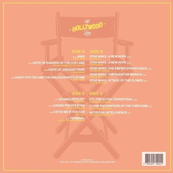 Disco de vinilo John Willams - Hollywood Story (Red Coloured) (2 LP) - 3