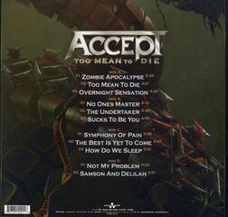 Vinyl Record Accept - Too Mean To Die (Silver Coloured) (2 LP) - 2