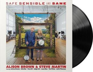 Vinyl Record Alison Brown & Steve Martin - Safe Sensible & Sane (LP) - 1