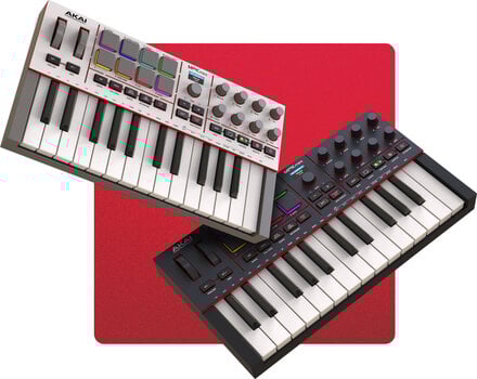 MIDI-Keyboard Akai MPK Mini MK4 Gray MIDI-Keyboard - 4