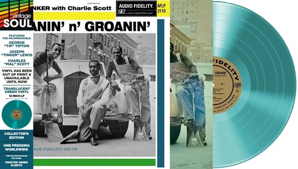 LP Tip & Tinker / Charlie Scott - Moanin' N Groanin' (Deluxe Edition) (Limited Edition) (Remastered) (Green Coloured) (LP) - 2