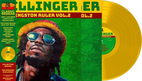 LP ploča Dillinger - Kingston Ruler Vol.2 (Deluxe Edition) (Limited Edition) (Reissue) (Yellow Coloured) (LP) - 2