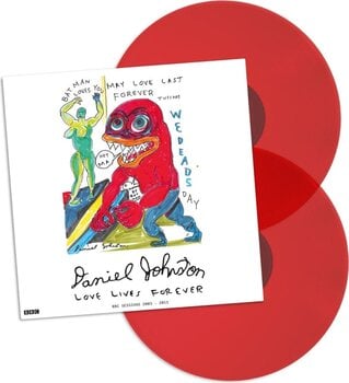 LP Daniel Johnston - Love Lives Forever (BBC Sessions 2003-2011) (Red Coloured) (2 LP) - 2