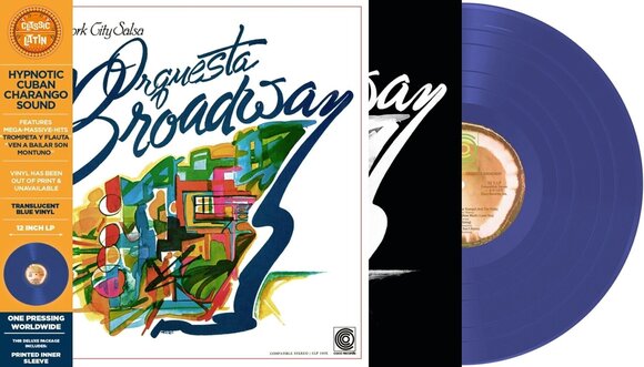 LP Orquestra Broadway - New York City Salsa (Reissue) (Remastered) (Translucent Blue Coloured) (LP) - 2