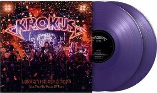 LP ploča Krokus - Long Stick Goes Boom: Live From The House Of Rust (Limited Edition) (Reissue) (Purple Coloured) (2 LP) - 1