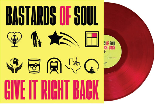 LP Bastards Of Soul - Give It Right Back (Red Coloured) (LP) - 2