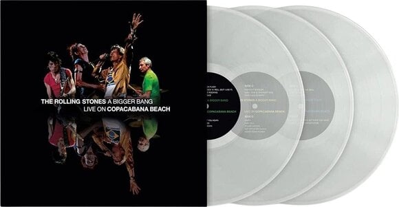 LP ploča The Rolling Stones - A Bigger Bang Live On Copacabana Beach (Limited Edition) (Clear Coloured) (3 LP) - 2