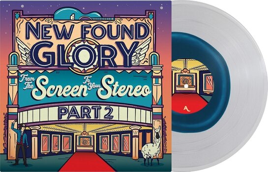 LP New Found Glory - From The Screen To Your Stereo 2 (Reissue) (Clear & Aqua Color In Color Coloured) (LP) - 2
