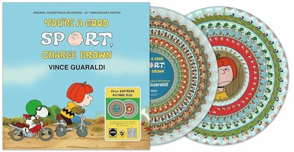 LP Vince Guaraldi - You're A Good Sport, Charlie Brown (Original Soundtrack) (45 RPM) (Zoetrope Coloured) (LP) - 2