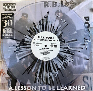 Disc de vinil R.B.L. Posse - A Lesson To Be Learned (30th Anniversary Edition) (Limited Edition) (Splatter) (LP) - 2