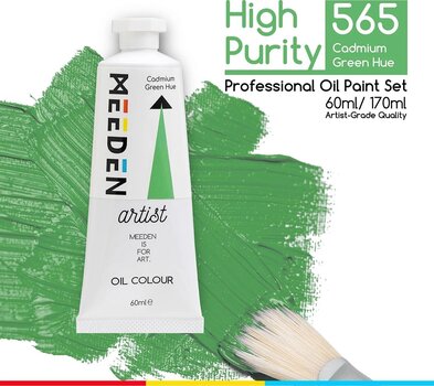Uljana boja Meeden 34.1019 Uljana boja 19 Cadmium Green Hue 60 ml 1 kom - 2