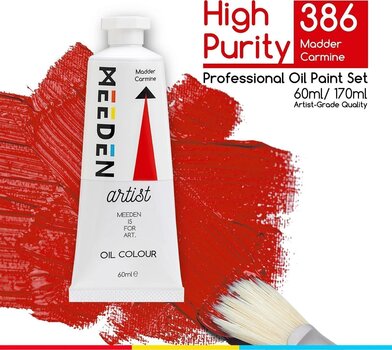 Culoare ulei Meeden 34.1039 Vopsea cu ulei 39 Madder Carmine 60 ml 1 buc. - 2