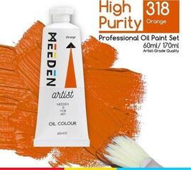 Oljefarge Meeden Oil Paint 60ml 41 Orange - 1