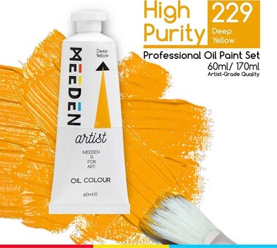 Uljana boja Meeden 34.1043 Уљана боја 43 Deep Yellow 60 ml 1 kom - 2