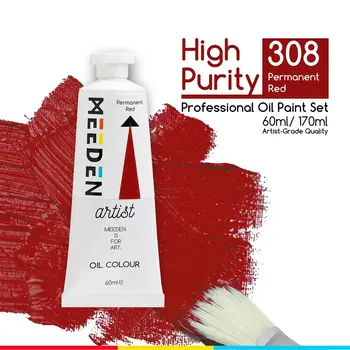 Uljana boja Meeden 34.1001 Уљана боја 01 Permanent Red 1 kom - 2