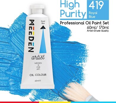 Uljana boja Meeden 34.1034 Uljana boja 34 Royal Blue 60 ml 1 kom - 2