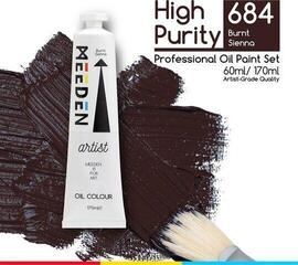 Tempera ad olio Meeden 34.1111 Pittura a olio 11 Burnt Sienna 170 ml 1 pz - 1