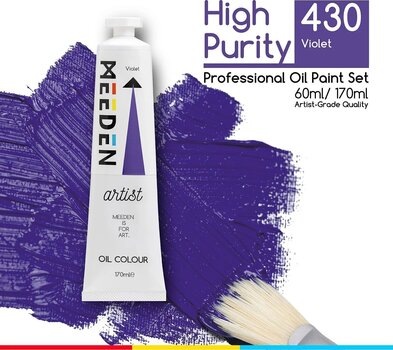 Oljna barva Meeden 34.1116 Oljna barva 16 Violet 170 ml 1 kos - 2