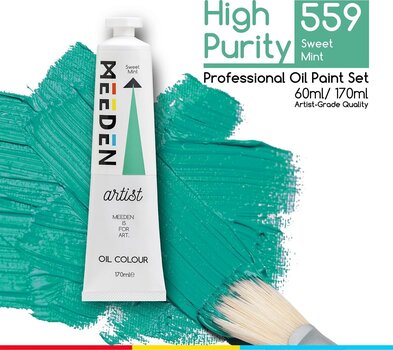 Uljana boja Meeden 34.1148 Uljana boja 48 Sweet Mint 170 ml 1 kom - 2