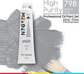 Маслена боя Meeden 34.1151 Маслена боя 51 Neutral Gray 170 ml 1 бр. - 1