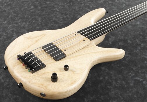 Fretless E-Bass Ibanez GWB1005-NTF Natural Flat Fretless E-Bass - 4