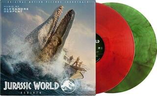 Vinüülplaat Original Soundtrack - Jurassic World Rebirth (Red/Green Coloured) (140 g) (2 LP) - 1