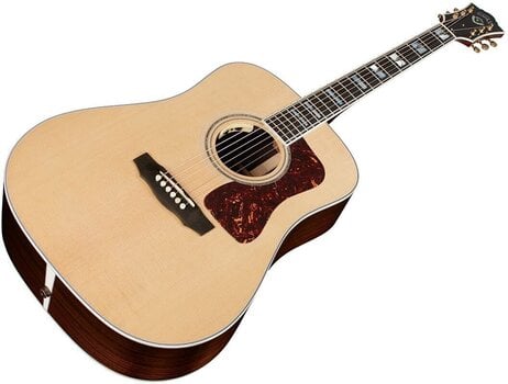 electro-acoustic guitar Guild D-55E Natural electro-acoustic guitar - 4