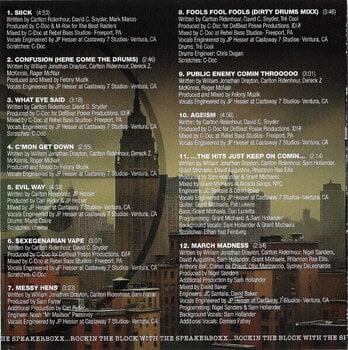 CD диск Public Enemy - Black Sky Over The Projects: Apartment 2025 (CD) - 6