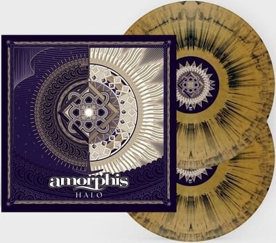 Vinyl Record Amorphis - Halo (Limited Edition) (Gold+Black Dust Splatter Coloured) (2 LP) - 2