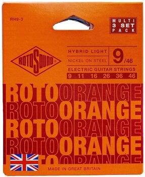 Struny do gitary elektrycznej Rotosound RH9-3 Struny do gitary elektrycznej - 2