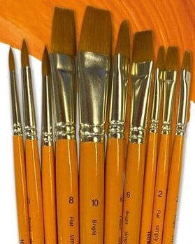 Pincel de pintura Daler Rowney Simply Conjunto de pincéis 10 Unidades - 2